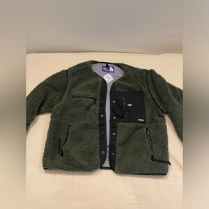 The North Face Purple Label Gore-Tex Sherpa Fleece Jacket Vest detachable sleeve